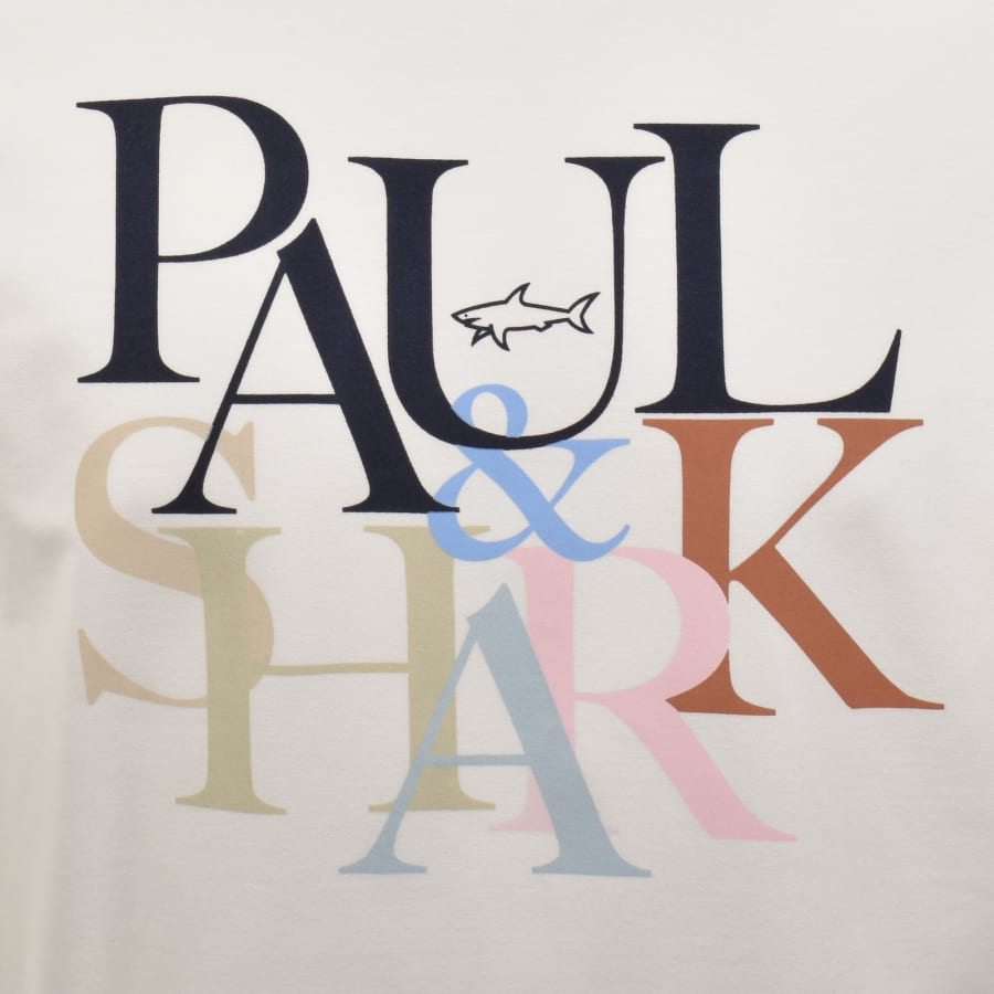 Paul And Shark X-Soft Logo Sweatshirt White | Mainline Menswear us